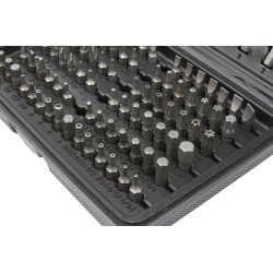 Kit 100 inserti per cacciavite Avvitatore Punta piatta croce esagonale spline